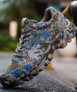 Men Camo Sport Shoes Anti Slip Running Sneakers Plus Size 39-46 Outdoor Sport Gym Walking Trainers Camouflage Mens Footwears