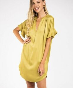 Deighton Dress-Green