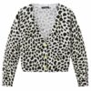 Cheetah Crop Cardi