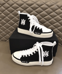 Amiri high-top sneakers men's casual canvas sneakers