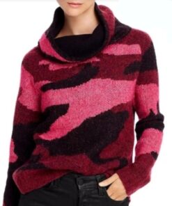 Cowl Camo Pullover