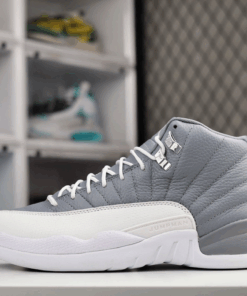 Air Jordan AJ12 Stealth gray and white original