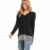 Layered Sweater Zebra