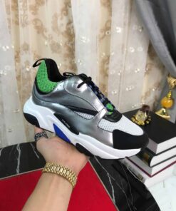 DIOR RUNNERS SLIVER GREEN