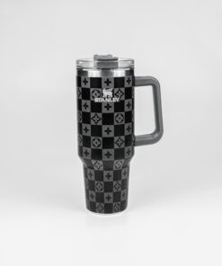 Louis Vuitton Tumblers - 40oz Stainless Steel Insulated Tumbler with Handle and Straw