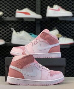 Air Jordan 1 Mid Digital Pink