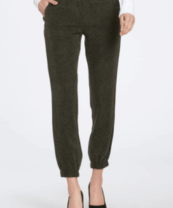 Dear John Denim- Tencel Mid-Rise Jogger in Pine Leopard