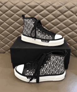 Amiri high-top sneakers men's casual canvas sneakers