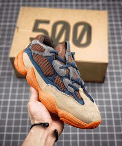 Adidas Yeezy 500 Blue Orange