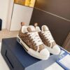 Dior B23 Skater Low Top Beige Dior Oblique Jacquard shoes