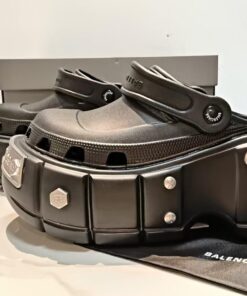 Balenciaga x Crocs Hardcrocs Sandal Black
