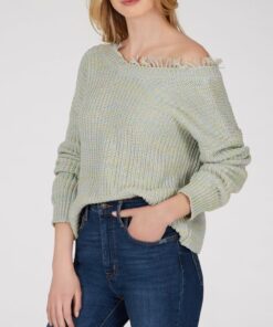 Fringe Reversible Pullover