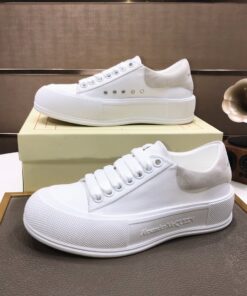 Alexander Mcqueen Deck Lace-up Plimsoll Sneaker