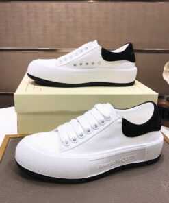 Alexander Mcqueen Deck Lace-up Plimsoll Sneaker