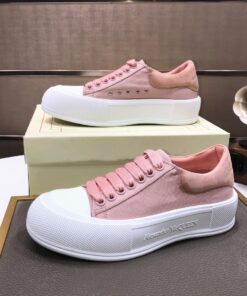 Alexander Mcqueen Deck Lace-up Plimsoll Sneaker