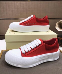 Alexander Mcqueen Deck Lace-up Plimsoll Sneaker
