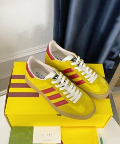 Adidas x Gucci joint Gazelle sports shoes couple casual sneakers