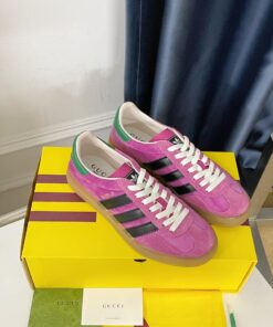 Adidas x Gucci joint Gazelle sports shoes couple casual sneakers