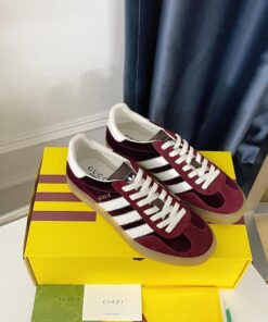 Adidas x Gucci joint Gazelle sports shoes couple casual sneakers