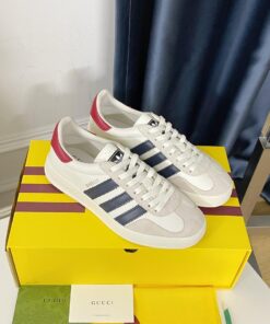 Adidas x Gucci joint Gazelle sports shoes couple casual sneakers