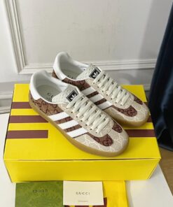 Adidas x Gucci joint Gazelle sports shoes couple casual sneakers