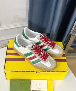 Adidas x Gucci joint Gazelle sports shoes couple casual sneakers
