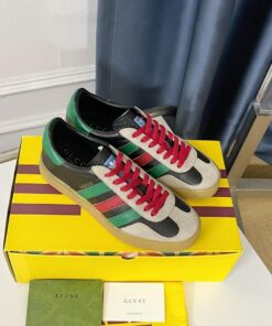 Adidas x Gucci joint Gazelle sports shoes couple casual sneakers