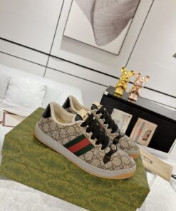 Gucci Screener Beige Ebony shoes
