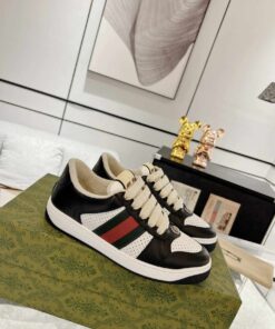 Gucci Screener Black White sneaker