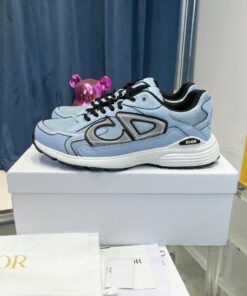 B30 Sneaker Blue Mesh and Technical Fabric