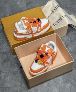 Louis Vuitton chubby white orange