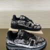 Louis Vuitton LV Trainer Comic Motifs Black White