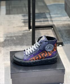 VERSACE HIGH TOP SNEAKERS