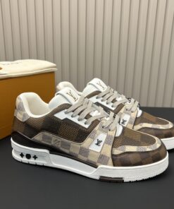 Louis Vuitton Trainer 54 Damier Ebene Multi Sneaker
