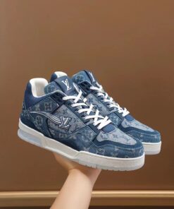 Louis Vuitton Trainer Monogram Denim