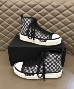 Amiri high-top sneakers men's casual canvas sneakers