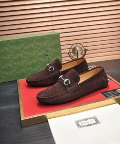 Gucci Loafer With Horsebit In Brown