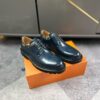 Louis Vuitton Louis Loafer In Dark Blue Patent Leather
