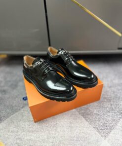 Louis Vuitton Louis Loafer In Black Patent Leather