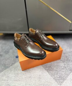 Louis Vuitton Louis Loafer In Brown Smooth Leather