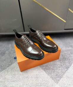 Louis Vuitton Louis Loafer In Brown Damier Pattern