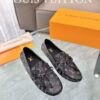 Louis Vuitton Gloria Flat Loafer In Black