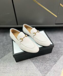 Gucci Jordaan Loafer In White