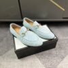 Gucci Jordaan Loafer In Light Blue