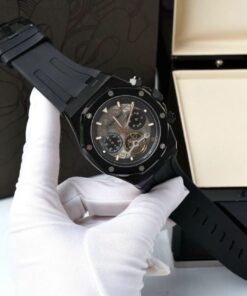 Audemars Piguet Men’s Watch With Super Fake Machine Rubber Band 42mm