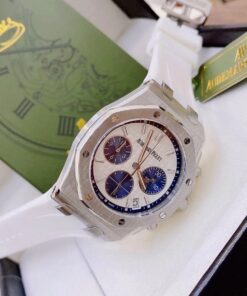 Audemars Piguet Royal Oak Offshore Women’s Watch In Pure White Dwatch PT07