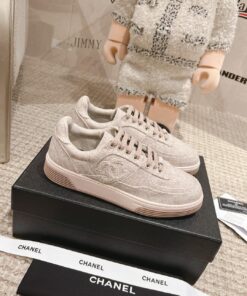 CHANEL Wool & Mixed Fibers Sneakers