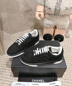 CHANEL Wool & Mixed Fibers Sneakers
