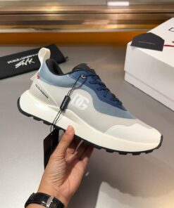 DOLCE & GABBANA Mixed-material sneakers