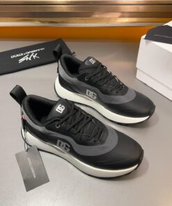 DOLCE & GABBANA Mixed-material sneakers